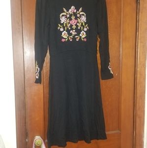 Loft Knee Length Dress